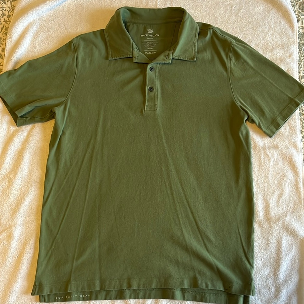 Green Mack Weldon Polo